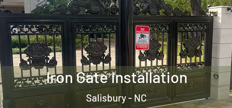Iron Gate Installation Salisbury - NC